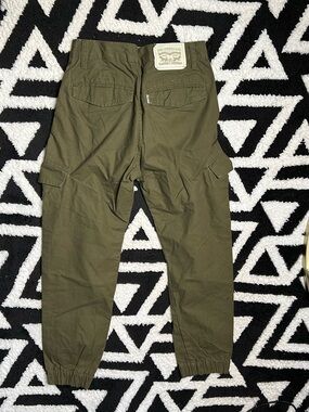 Levi's Olive Green Cargo Jogger Pants -boys